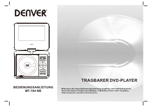 Bedienungsanleitung Denver MT-784NB DVD-player