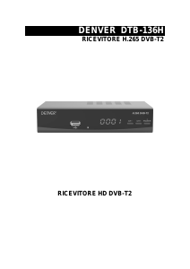 Manuale Denver DTB-136H Ricevitore digitale