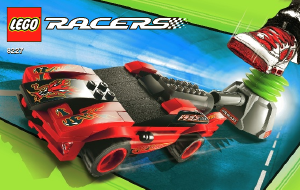 Manual de uso Lego set 8227 Racers Duelo dragón