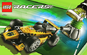 Bruksanvisning Lego set 8228 Racers Sting striker