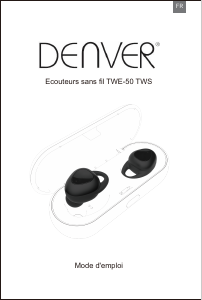 Mode d’emploi Denver TWE-50 Casque