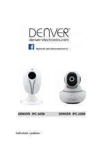 Brugsanvisning Denver IPC-1020 IP kamera