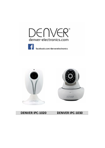Mode d’emploi Denver IPC-1020 Caméra IP