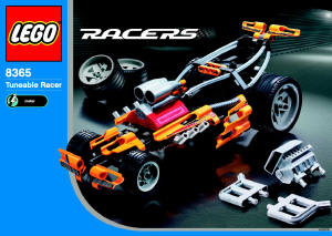 Handleiding Lego set 8365 Racers Tuneable racer