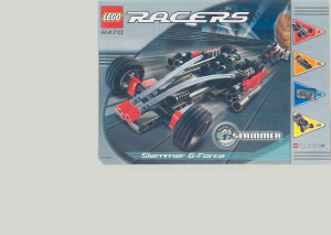 Manual de uso Lego set 8470 Racers Coche slammer g-force