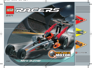 Bedienungsanleitung Lego set 8471 Racers Nitro Burner mit Rückziehmotor