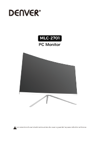 Manual Denver MLC-2701 Monitor LED