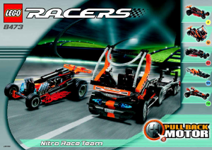 Manual de uso Lego set 8473 Racers Equipo de carreras nitro