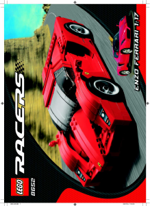 Kullanım kılavuzu Lego set 8652 Racers Ferrari Enzo