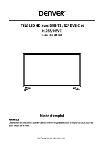 Mode d’emploi Denver LDD-2469 Téléviseur LED