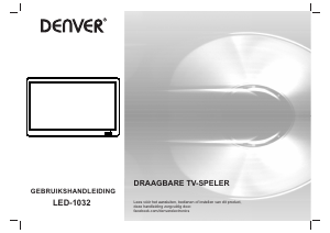Handleiding Denver LED-1032 LED televisie
