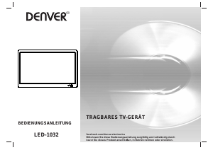 Bedienungsanleitung Denver LED-1032 LED fernseher