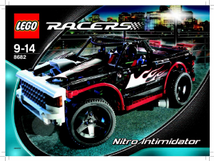 Handleiding Lego set 8682 Racers Nitro intimidator