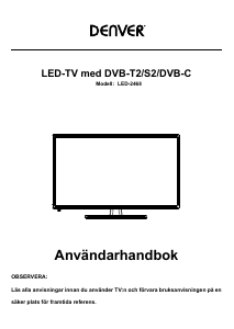 Bruksanvisning Denver LED-2268 LED TV