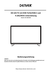 Bedienungsanleitung Denver LED-3268MK2 LED fernseher