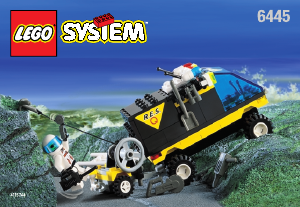 Bedienungsanleitung Lego set 6445 Res-Q Transporter
