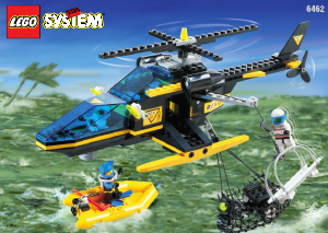 Manual Lego set 6462 Res-Q Helicopter