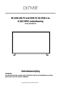 Handleiding Denver LED-5569T2CS LED televisie