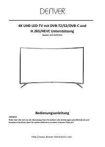 Bedienungsanleitung Denver LED-5570T2CS LED fernseher