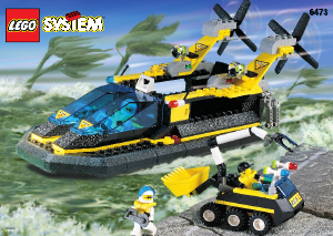 Hướng dẫn sử dụng Lego set 6473 Res-Q Thủy phi cơ