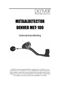 Handleiding Denver MET-100 Metaaldetector