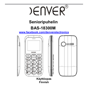 Manuale Denver BAS-18300M Telefono cellulare