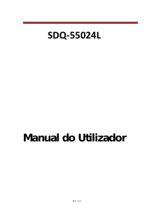 Manual Denver SDQ-55024L Telefone celular