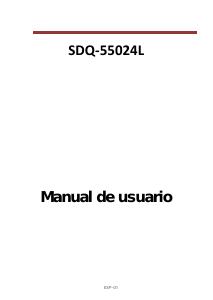 Manual de uso Denver SDQ-55024L Teléfono móvil