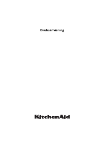 Bruksanvisning KitchenAid KDSCM82100 Diskmaskin