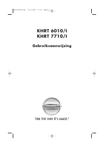 Handleiding KitchenAid KHRT 7710/I Kookplaat