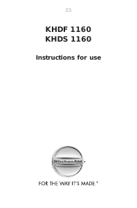 Manual KitchenAid KHDS 1160/I/01 Hob