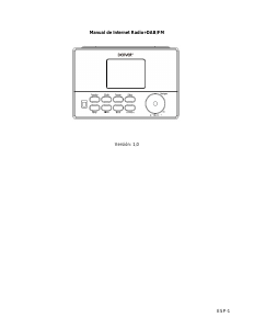 Manual de uso Denver IR-120 Radio