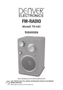 Bruksanvisning Denver TR-43C Radio