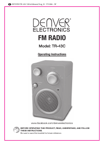 Manual Denver TR-43C Radio