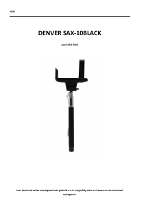 Handleiding Denver SAX-10 Selfiestick