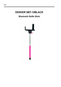 Manual Denver SBT-10 Selfie Stick