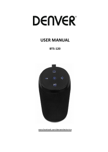 Manual Denver BTS-120 Speaker