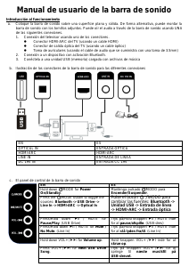 Manual de uso Denver DSB-4010MK2 Altavoz