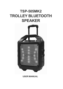Manual Denver TSP-505MK2 Speaker