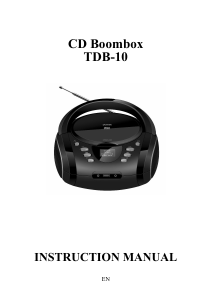 Manual Denver TDB-10 Stereo-set