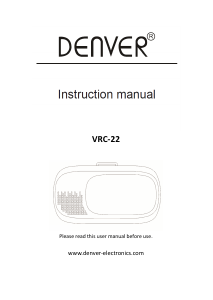 Manual Denver VRC-23 VR Headset