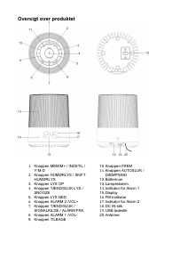 Brugsanvisning Denver CRL-350 Wake-up light