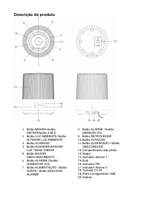 Manual Denver CRL-350 Wake-up light