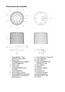 Manuale Denver CRL-350 Wake-up light