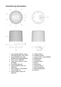 Handleiding Denver CRL-350 Wake-up Light