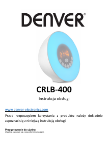 Instrukcja Denver CRLB-400 Wake-up light