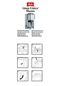 Handleiding Melitta Linea Unica Therm Koffiezetapparaat