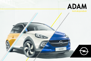 Bruksanvisning Opel Adam (2019)