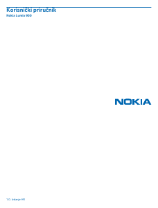 Priručnik Nokia Lumia 900 Mobilni telefon