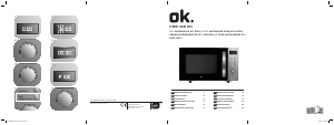 Manual OK OMW 3331 DM Micro-onda